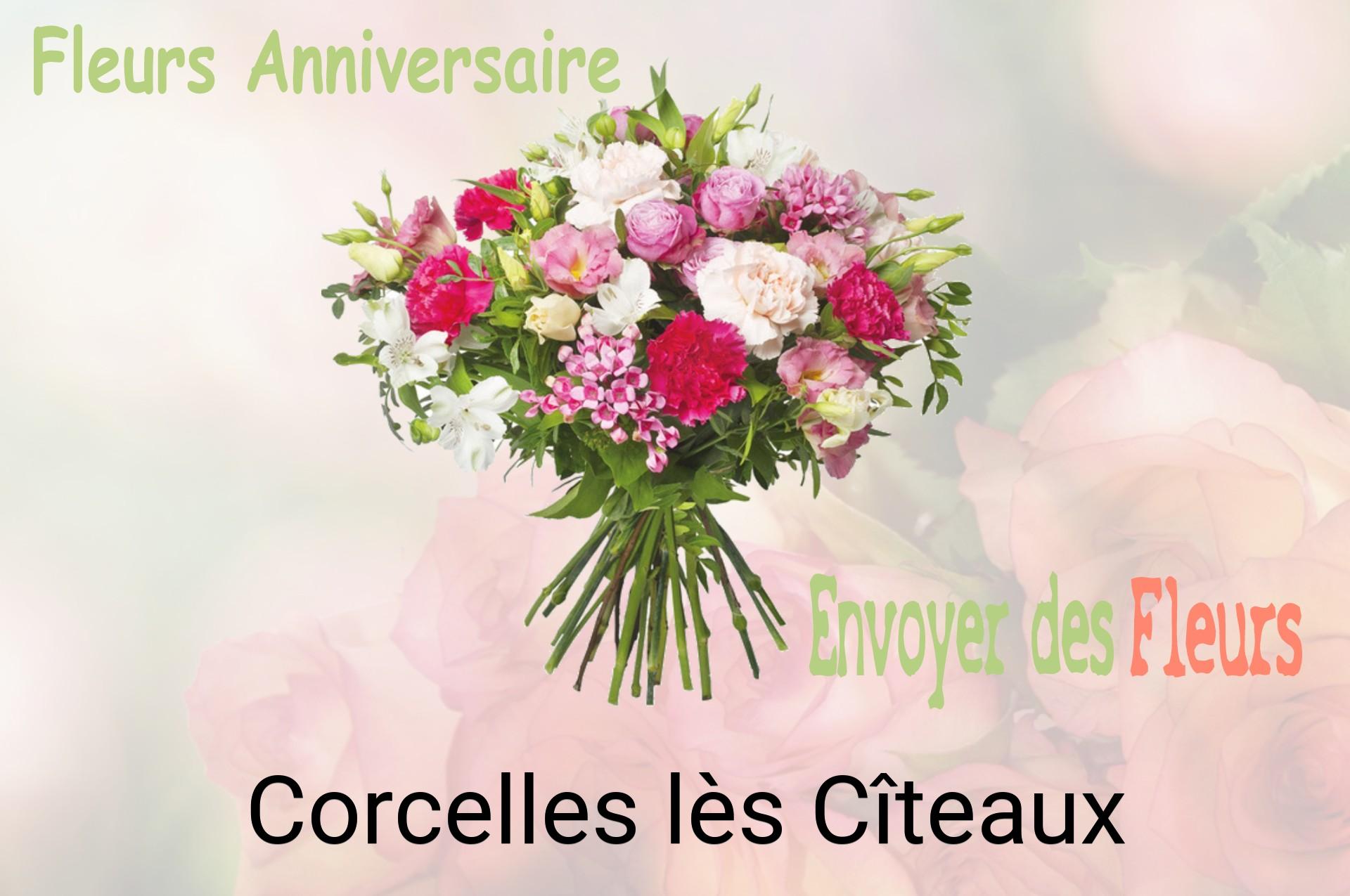 Bouquet de fleurs d’anniversaire livré à Corcelles-lès-Cîteaux